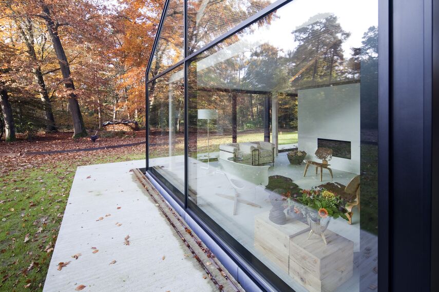 ConceptPatio 130 Schieben und Falten, ConceptSystem 77 Fenster und ConceptWall 50 Fassaden - The Brouwhuis ansässig in Oisterwijk, die Niederlande