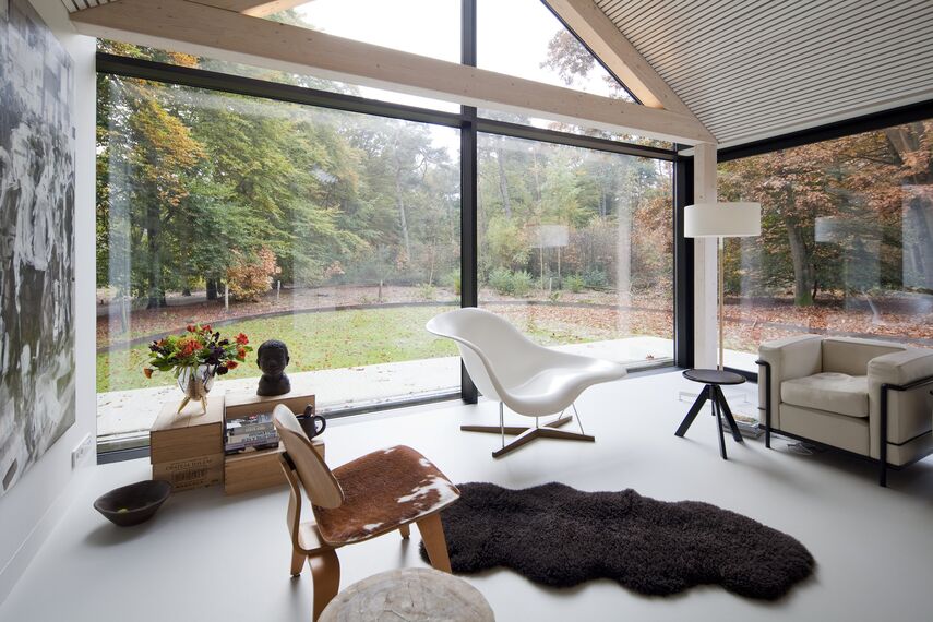 ConceptPatio 130 Schieben und Falten, ConceptSystem 77 Fenster und ConceptWall 50 Fassaden - The Brouwhuis ansässig in Oisterwijk, die Niederlande