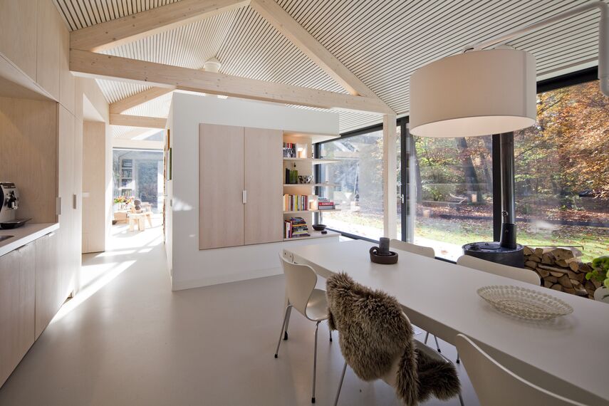 ConceptPatio 130 Schieben und Falten, ConceptSystem 77 Fenster und ConceptWall 50 Fassaden - The Brouwhuis ansässig in Oisterwijk, die Niederlande