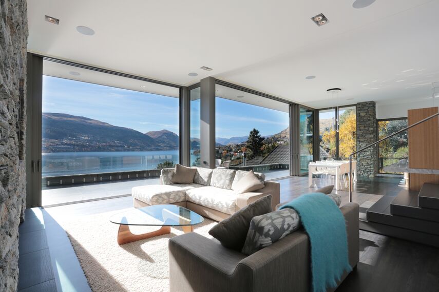 ConceptFolding 77 Schieben und Falten und ConceptSystem 77 Fenster - Lake Wakatipu House ansässig in Otago, Neuseeland