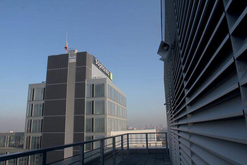 CW 86 Standard Fassaden, CS 86-HI (c) Abgesagte Systeme und CW 86-EF Fassaden - Sopharma Litex Business Towers ansässig in Sofia, Bulgarije