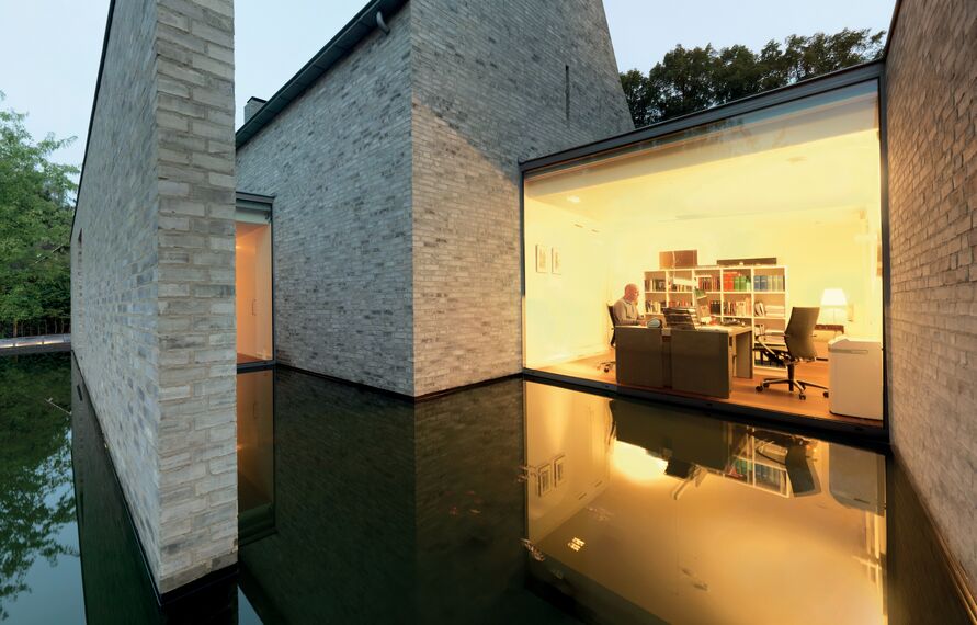 ConceptSystem 68 Fenster und ConceptSystem 68 Türen - Villa Rotonda ansässig in Goirle, die Niederlande