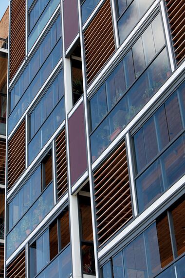 ConceptWall 50 Fassaden und CS 86-HI (c) Abgesagte Systeme - Dalston Lane ansässig in London, Vereinigtes Königreich