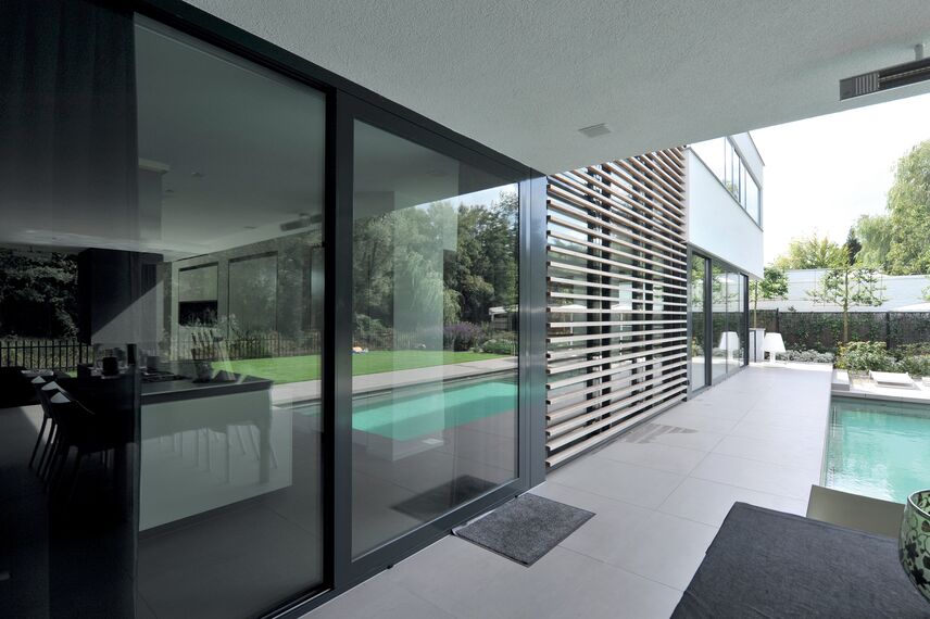ConceptSystem 68 Türen und ConceptSystem 68 Fenster - Villa Oisterwijk ansässig in Oisterwijk, die Niederlande