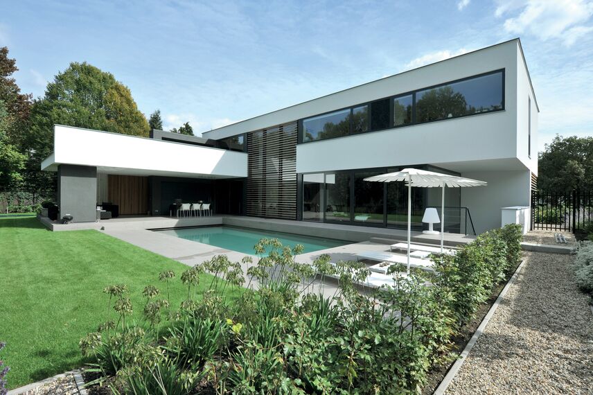 ConceptSystem 68 Türen und ConceptSystem 68 Fenster - Villa Oisterwijk ansässig in Oisterwijk, die Niederlande