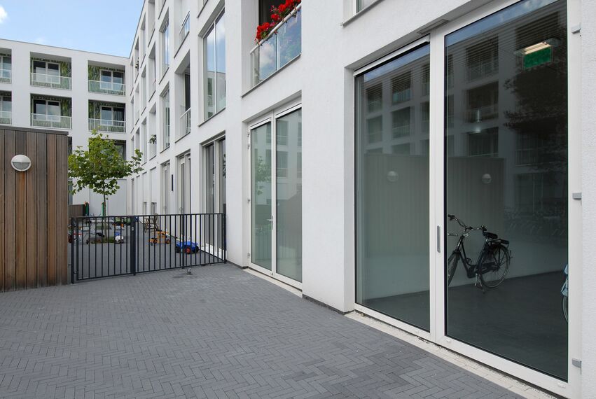 ConceptSystem 68 Türen, CP 96 Schieben und Falten und ConceptSystem 68 Fenster - Wohnungskomplex Bon Vie Wonen ansässig in Culemborg, die Niederlande