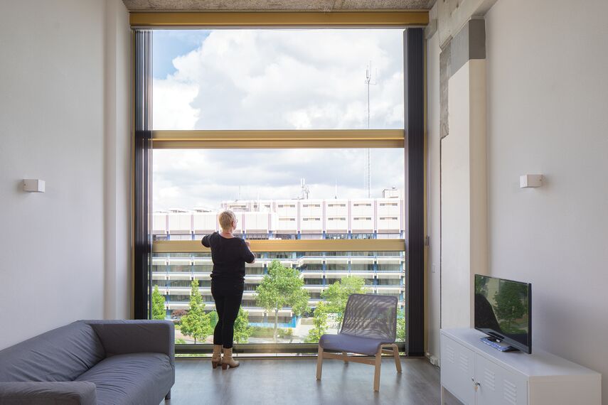 ConceptSystem 77 Türen, ConceptFolding 77 Schieben und Falten und ConceptWall 50 Fassaden - Philips Light Tower Lofts ansässig in Eindhoven, die Niederlande