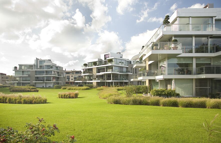 ConceptSystem 59 Türen, ConceptSystem 68 Fenster, ConceptSystem 59 Fenster und ConceptSystem 68 Türen - De Zaat Appartments ansässig in Temse, Belgienë