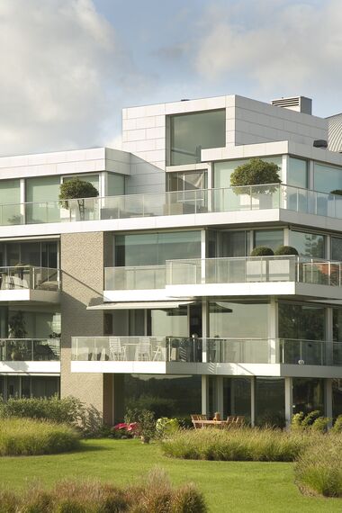ConceptSystem 59 Türen, ConceptSystem 68 Fenster, ConceptSystem 59 Fenster und ConceptSystem 68 Türen - De Zaat Appartments ansässig in Temse, Belgienë