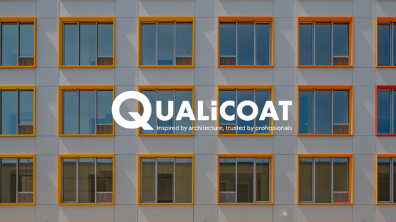 Qualicoat-Logo für farbbeständige Fenster.