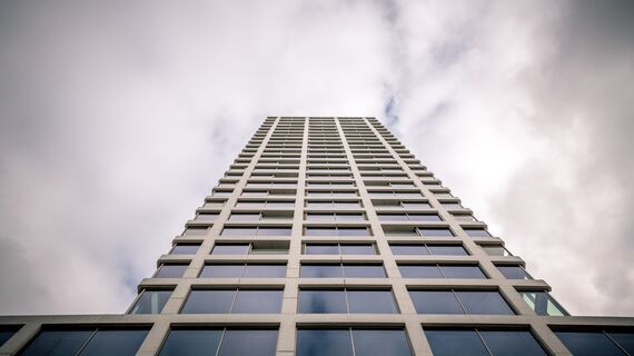 Wohnungskomplex Antwerp Tower ansässig in Antwerp, Belgienë